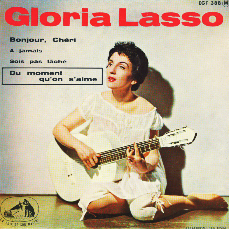 Gloria Lasso ④ Bonjour Cheri F.RCA EFG388-1